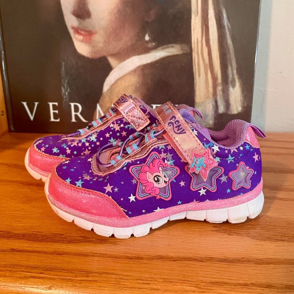 My Little Pony Girls Shoes Light Up Athletic Shoes Size 8